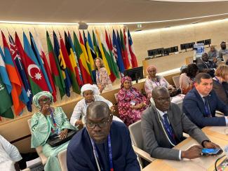 Une partie de la délégation sénégalaise à la 113ème session de la CIT à Genéve